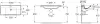 Умывальник Roca The Gap A3270MA000 icon 3