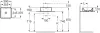 Умывальник Roca The Gap Square A3270ML000 icon 3