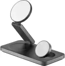 Беспроводное зарядное Rocket Magic 3in1 (черный) icon
