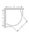 Душевой угол Roltechnik Proxima Line PXR2N/1000 icon 8