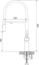 Смеситель Rose R458H icon 2