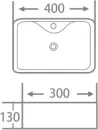 Умывальник Roxen Lex mini 570190 icon 5