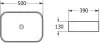 Умывальник Roxen Pure 570050 icon 6