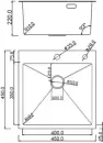 Кухонная мойка Roxen Simple 560220-45 icon 10