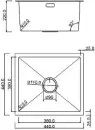 Кухонная мойка Roxen Uno 560210-44 icon 3