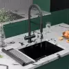 Кухонная мойка Roxen Uno 560210-54B-GR фото 4