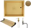 Кухонная мойка Roxen Uno 560210-54G-GR фото 2