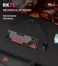 Клавиатура Royal Kludge RK71 ISO RGB (черный, RK Brown) фото 5