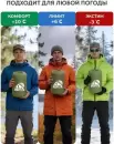 Спальный мешок RSP Outdoors Lager 250 L (оливково-зелёный, 220x75см, молния слева) фото 6