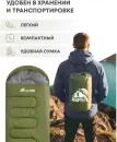 Спальный мешок RSP Outdoors Lager 250 L (оливково-зелёный, 220x75см, молния слева) фото 8