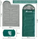 Спальный мешок RSP Outdoor Lager 350 R (220x75см, молния справа) фото 5