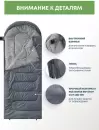 Спальный мешок RSP Outdoors Sleep 350 L (серый, 220x80см, молния слева) фото 9