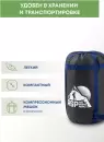 Спальный мешок RSP Outdoors Sleep 350 L (синий, 220x80см, молния слева) фото 11