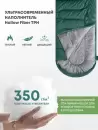 Спальный мешок RSP Outdoors Sleep 350 L (зеленый, 220x80см, молния слева) фото 10
