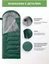 Спальный мешок RSP Outdoors Sleep 350 L (зеленый, 220x80см, молния слева) фото 9