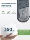 Спальный мешок RSP Outdoors Sleep 350 R (серый, 220x80см, молния справа) фото 11