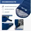 Спальный мешок RSP Outdoor Sleep 350 R (синий, 220x75см, молния справа) icon 3