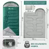 Спальный мешок RSP Outdoor Sleep 450 BIG L (зеленый, молния слева) icon 5