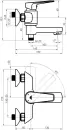 Смеситель Rubineta Deli-10/K (SW) icon 3