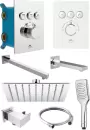 Душевая система Rubineta Thermo-3F-Olo SQ icon