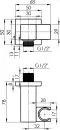Душевая система Rubineta Thermo-3F-Olo SQ icon 6