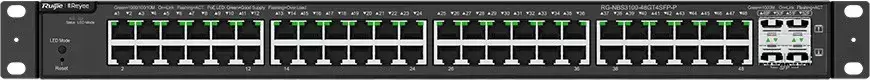 Управляемый коммутатор 2-го уровня Ruijie Networks RG-NBS3100-48GT4SFP-P фото 2