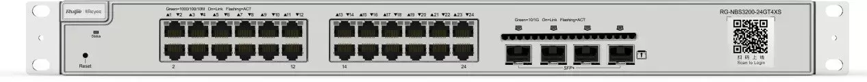 Управляемый коммутатор уровня 2+ Ruijie Networks RG-NBS3200-24GT4XS фото 5