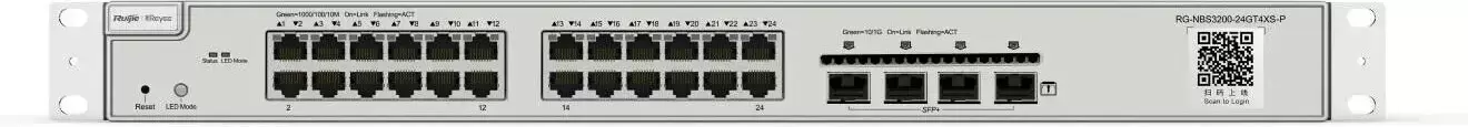 Управляемый коммутатор 2-го уровня Ruijie Networks RG-NBS3200-24GT4XS-P icon