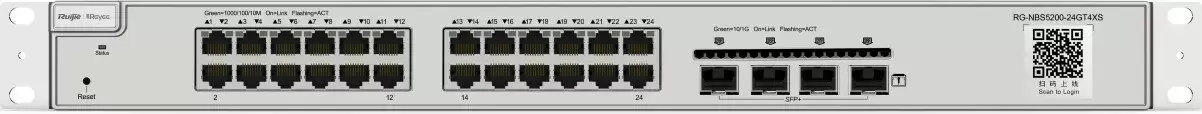 Управляемый коммутатор 3-го уровня Ruijie Networks RG-NBS5200-24GT4XS icon 3
