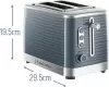 Тостер Russell Hobbs Inspire Grey 2 Slice 24373-56 icon 6
