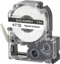 Картридж-лента для термопринтера Sakura BLK4WBA7 (черный на белом) icon