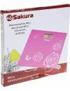 Весы напольные SAKURA SA-5065 (розовый) фото 6