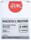 Картридж-лента для термопринтера S'OK TZE111 фото 3
