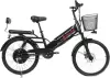 Электровелосипед Samebike Е-Alfa New со стальной рамой SB-E-ALFA500-48/13 (черный) icon