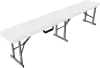 Скамья складная SAMMAN Van N 183x30x43 (гладкий, белый флок) icon