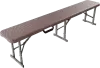 Скамья складная SAMMAN Van R 183x30x43 (ротанг, коричневый) icon