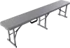 Скамья складная SAMMAN Van R 183x30x43 (ротанг, серый) icon