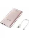 Портативное зарядное устройство Samsung EB-P1100B Pink фото 5
