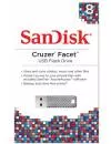 USB-флэш накопитель SanDisk Cruzer Facet CZ55 Silver 8GB (SDCZ55-008G-B35S) фото 4