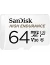 Карта памяти SanDisk High Endurance microSDXC 64Gb (SDSQQNR-064G-GN6IA) фото 2