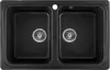 Кухонная мойка Saniteco Vetus (черный) icon
