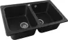 Кухонная мойка Saniteco Vetus (черный) icon 2
