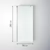 Душевая стенка Saniteco Walk-In SN-W6MC90 фото 10