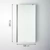 Душевая стенка Saniteco Walk-In SN-W8MB120 фото 10