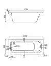 Ванна Santek Монако XL 170x75 (1.WH11.2.361) icon 2