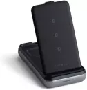 Беспроводное зарядное Satechi Duo Wireless Charger Stand (серый) icon