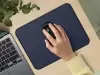 Коврик для мыши Satechi Vegan-Leather Premium Mouse Pad ST-LMPB (синий) фото 3