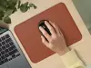 Коврик для мыши Satechi Vegan-Leather Premium Mouse Pad ST-LMPN (коричневый) фото 2