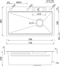 Кухонная мойка Savol S-SC003Q icon 3
