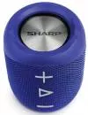 Портативная акустика Sharp GX-BT180 (синий) фото 5